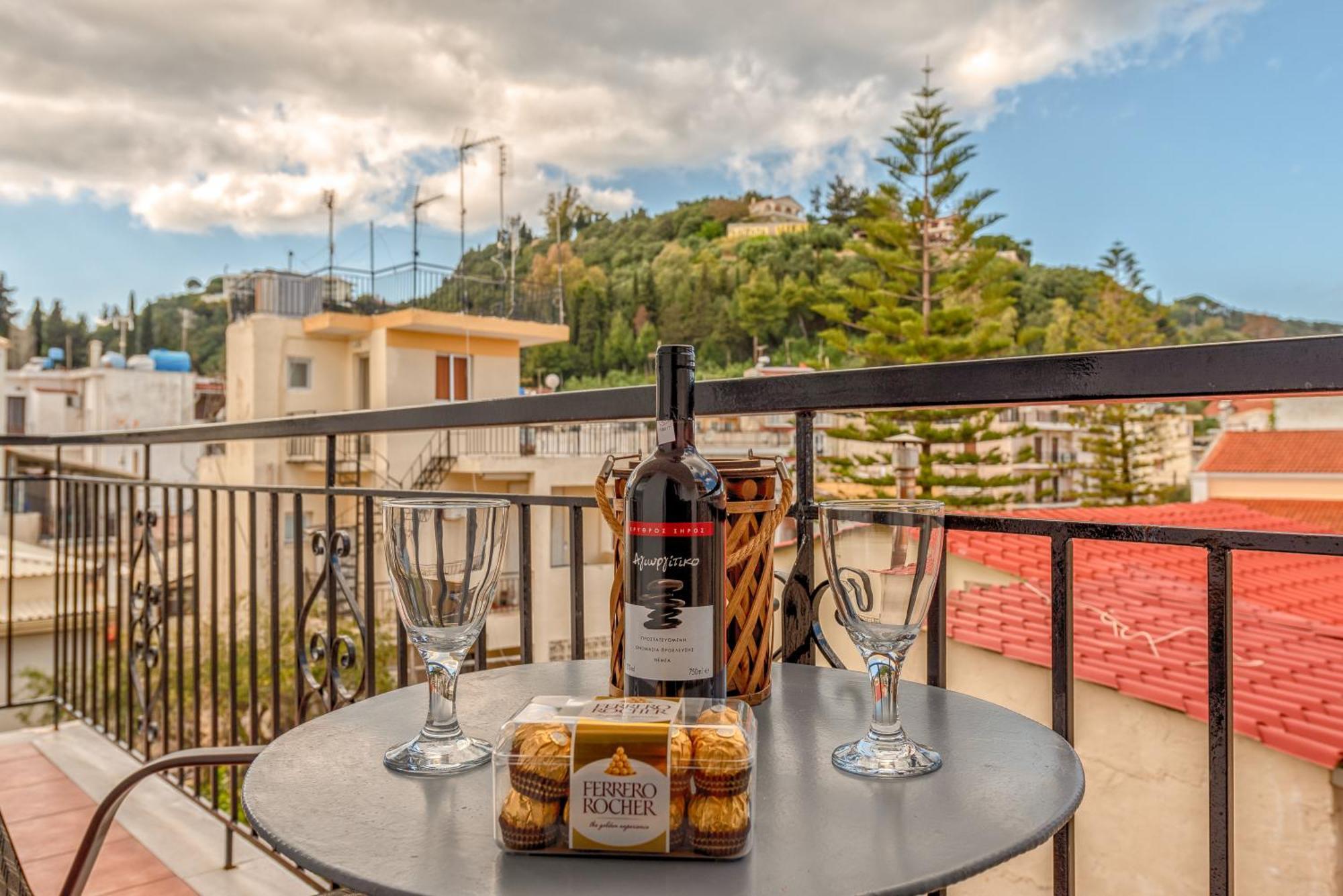 Seafront Spirit Apartments Zakynthos stad Rum bild