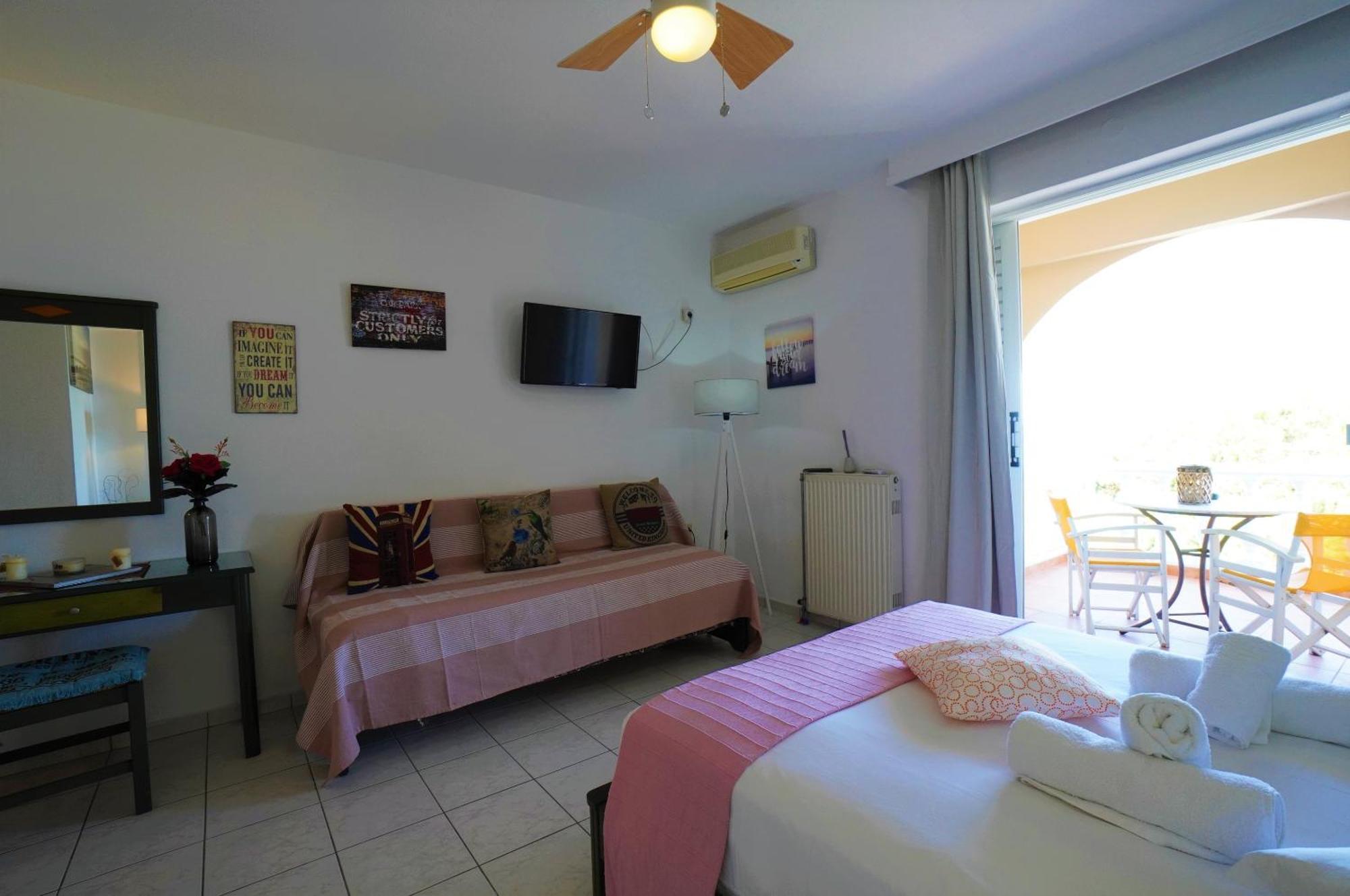 Seafront Spirit Apartments Zakynthos stad Rum bild