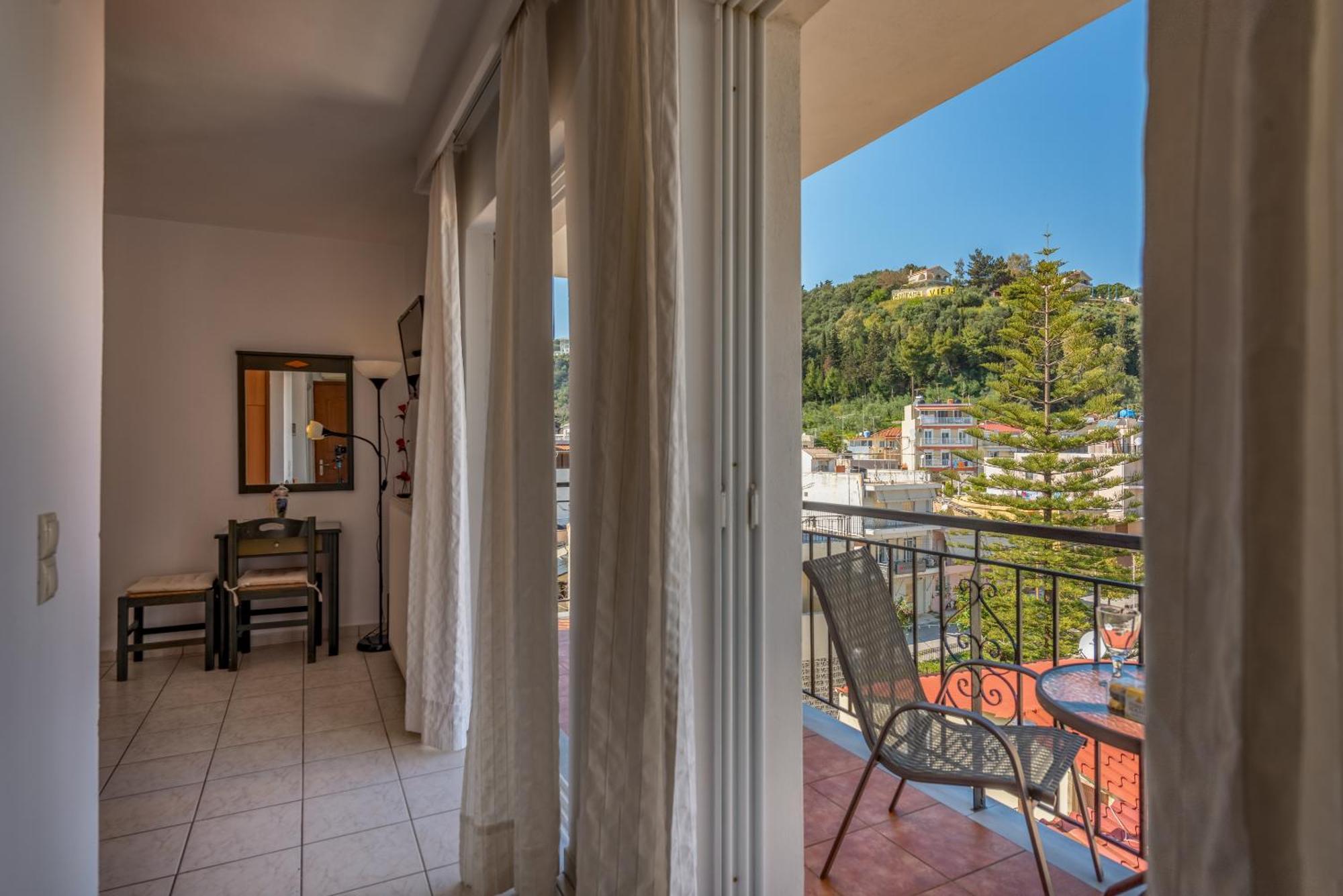 Seafront Spirit Apartments Zakynthos stad Rum bild