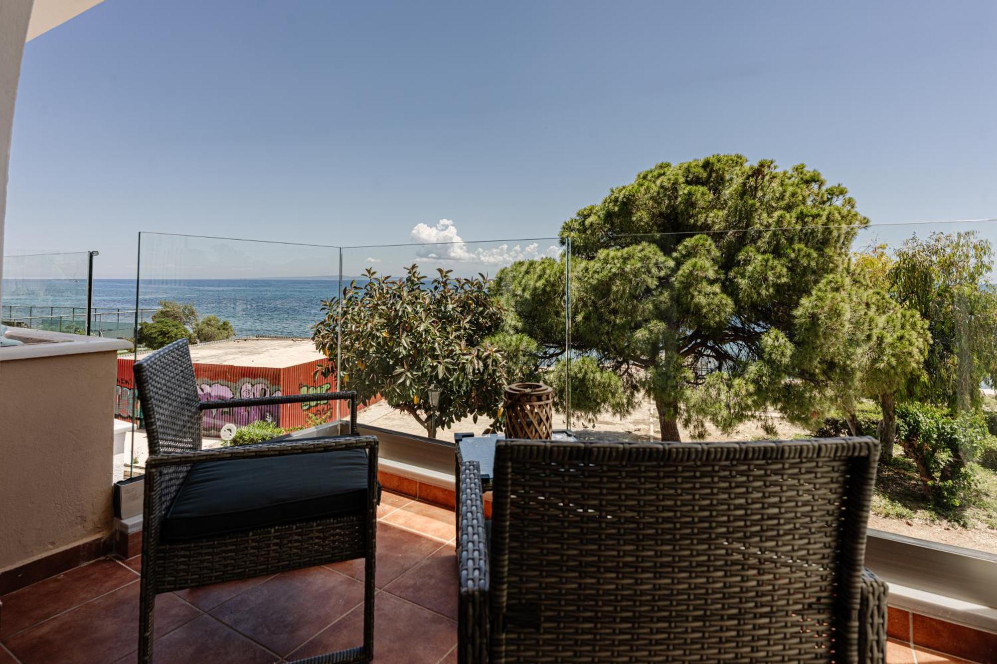 Seafront Spirit Apartments Zakynthos stad Rum bild