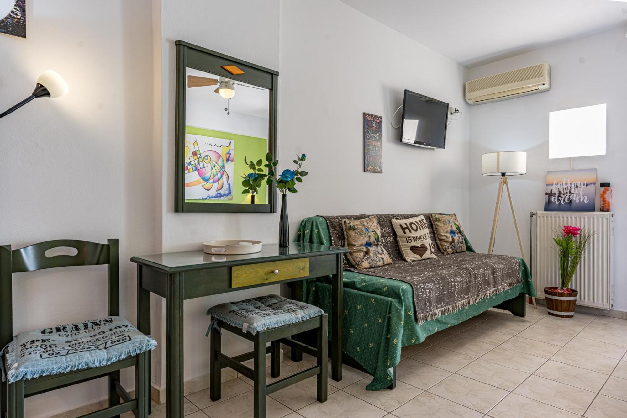 Seafront Spirit Apartments Zakynthos stad Rum bild