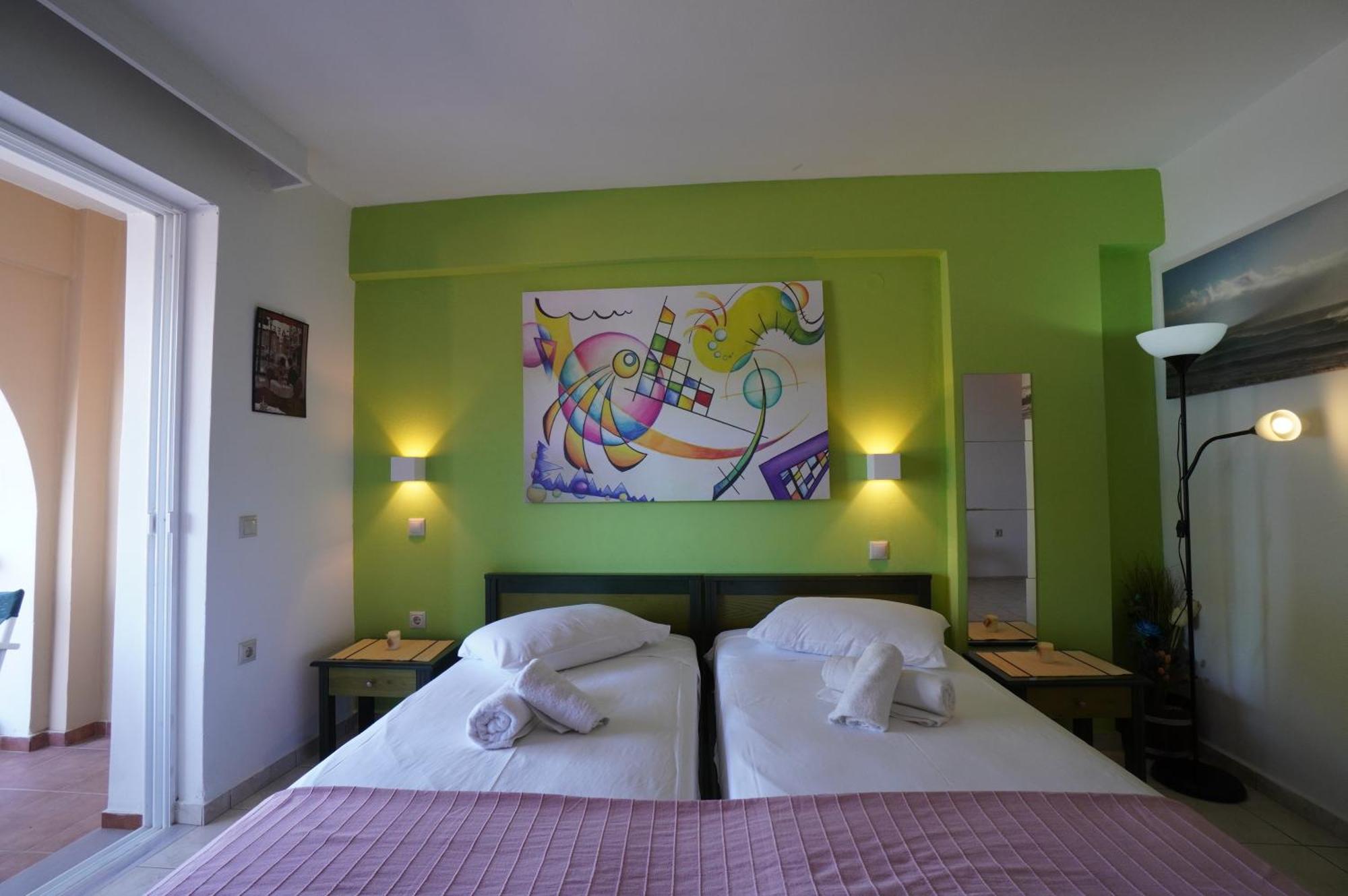 Seafront Spirit Apartments Zakynthos stad Rum bild