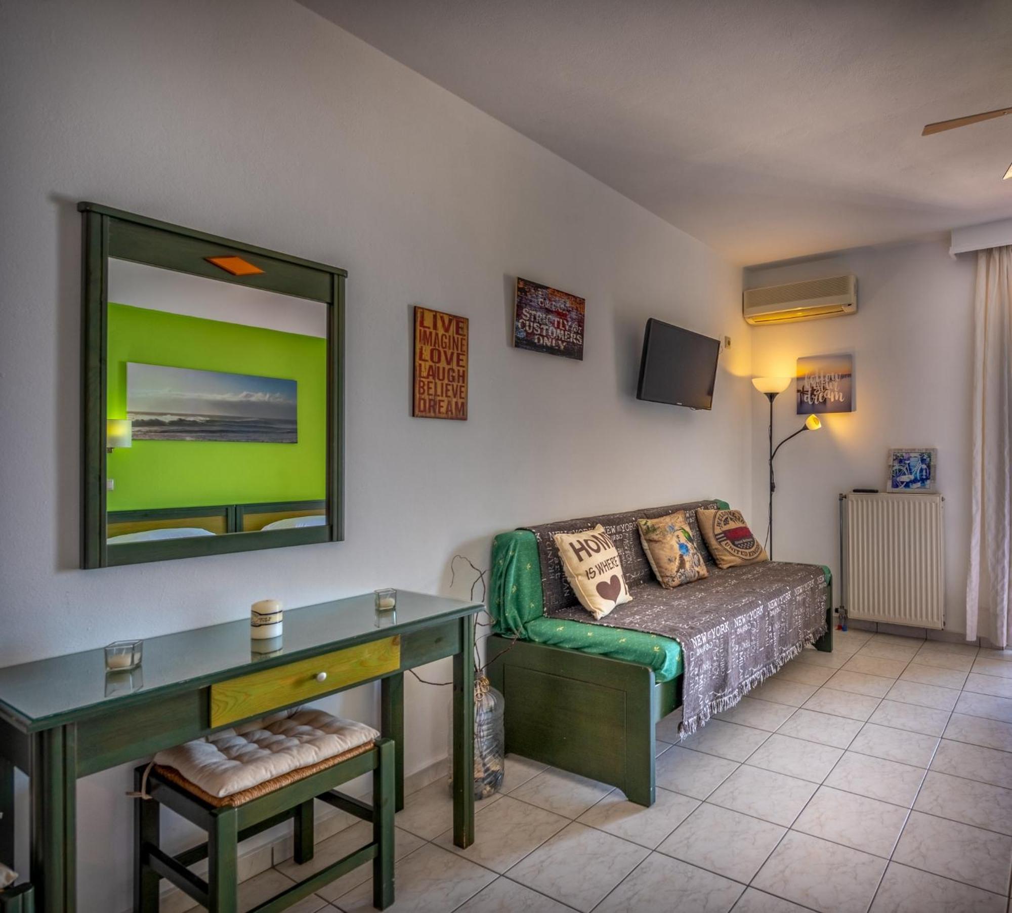 Seafront Spirit Apartments Zakynthos stad Rum bild