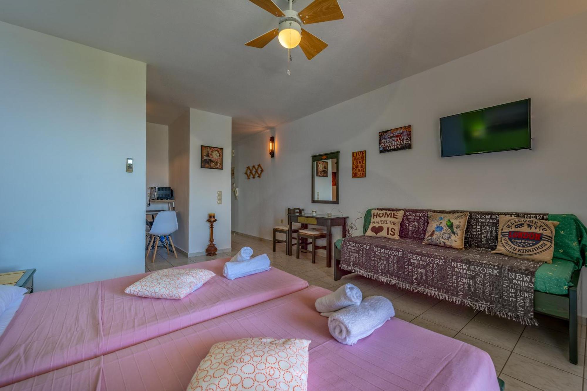 Seafront Spirit Apartments Zakynthos stad Rum bild