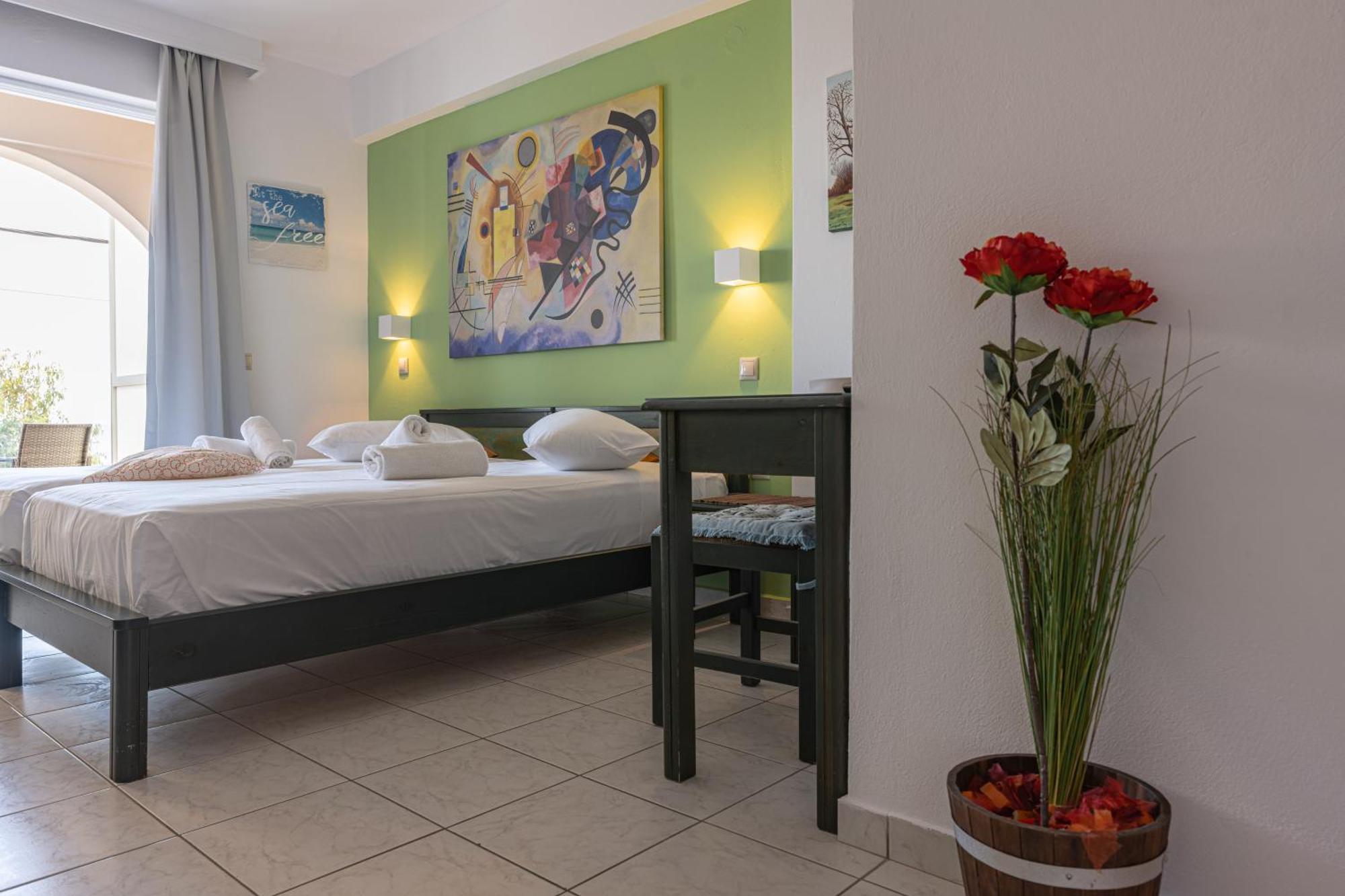 Seafront Spirit Apartments Zakynthos stad Rum bild