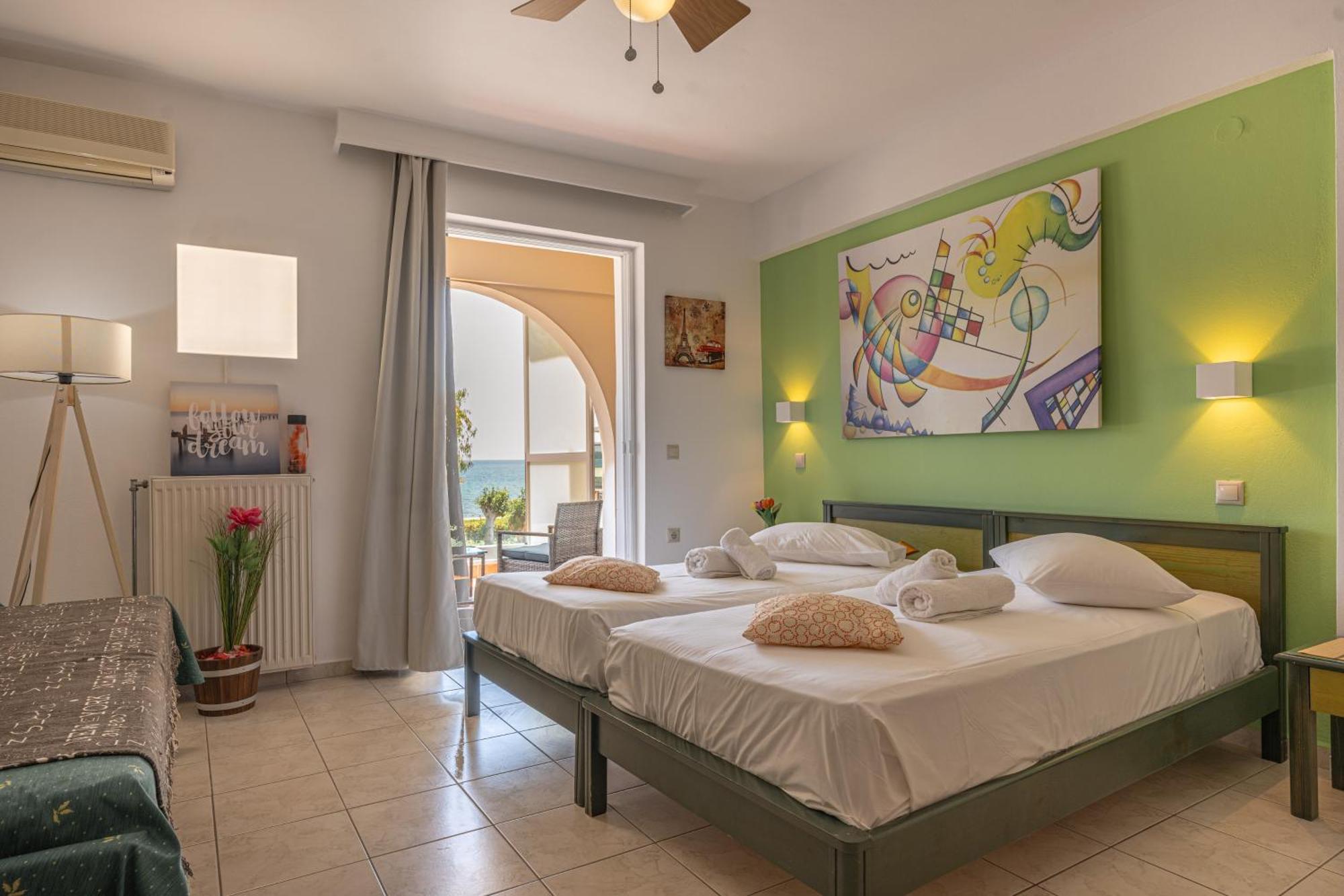 Seafront Spirit Apartments Zakynthos stad Rum bild