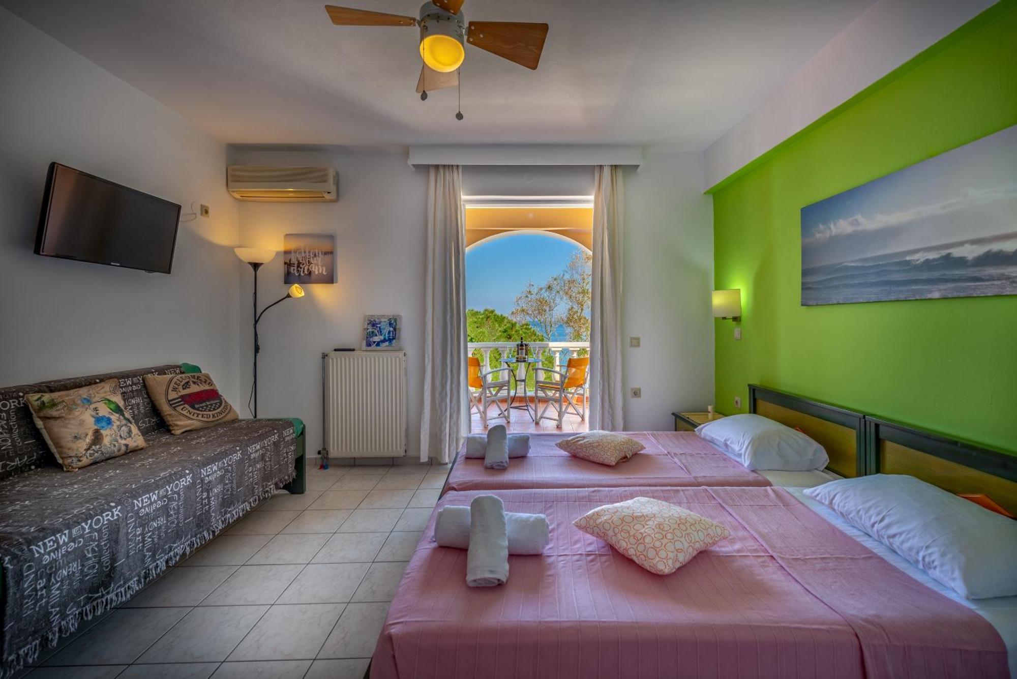 Seafront Spirit Apartments Zakynthos stad Exteriör bild