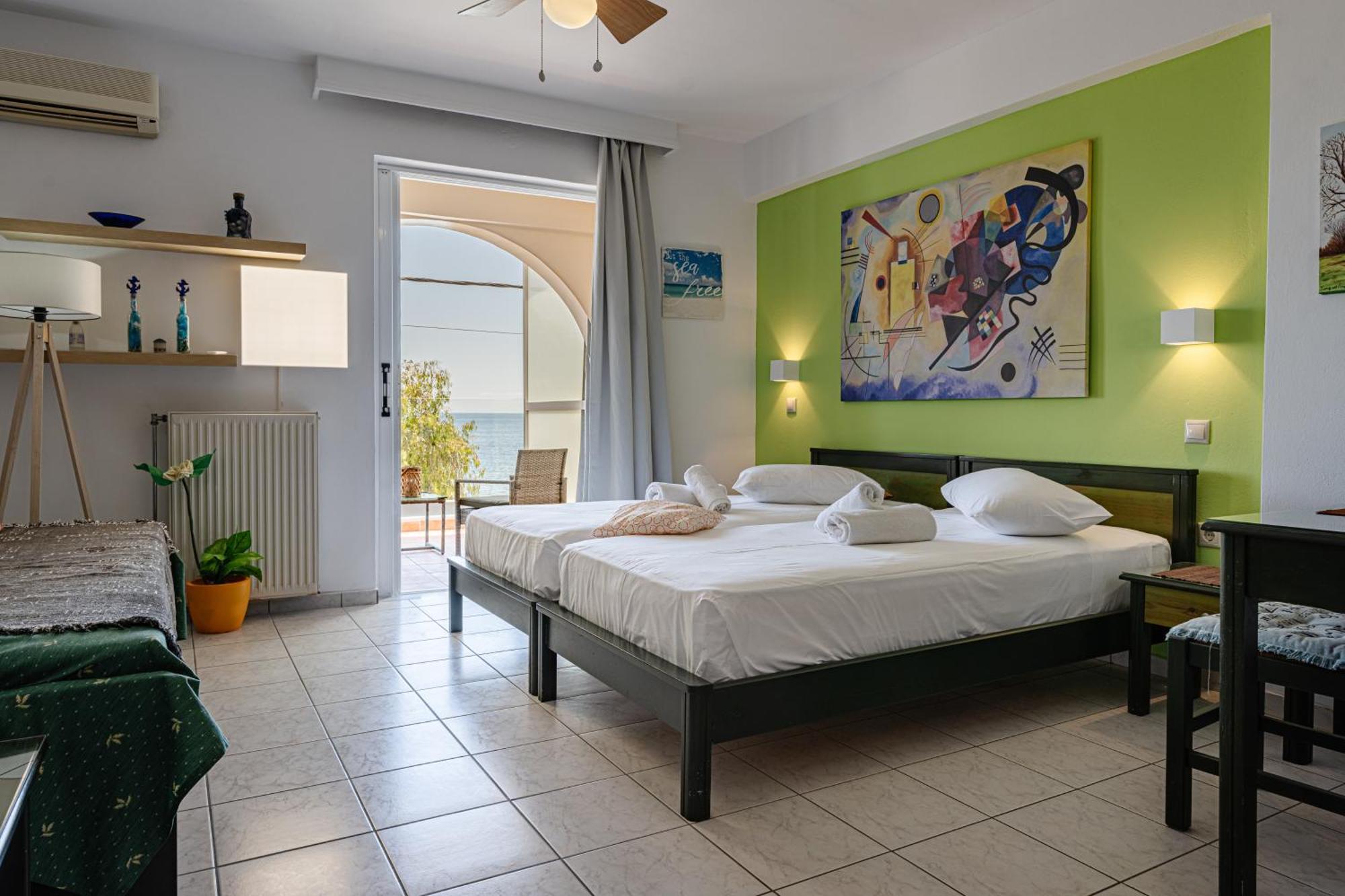 Seafront Spirit Apartments Zakynthos stad Rum bild