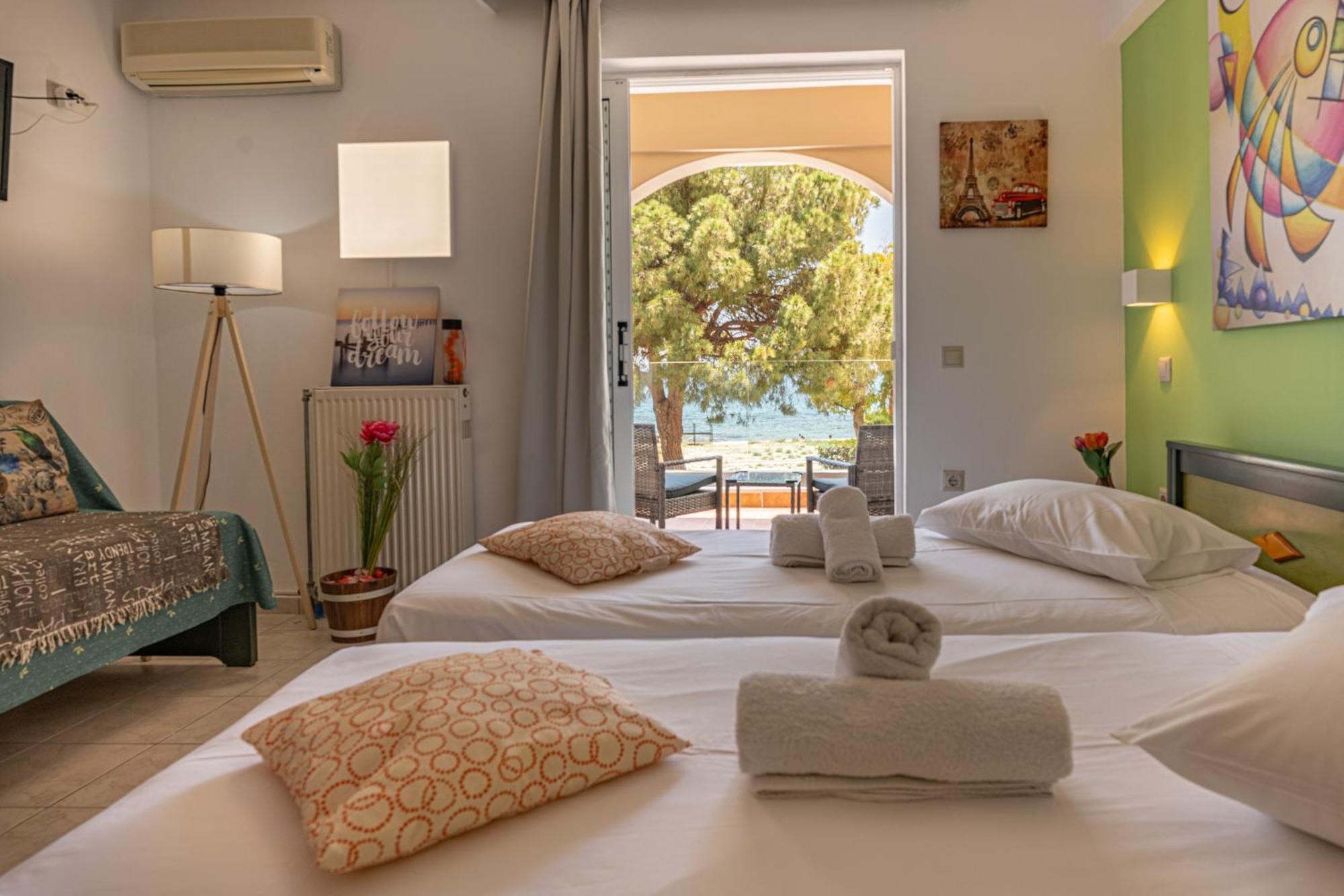 Seafront Spirit Apartments Zakynthos stad Exteriör bild